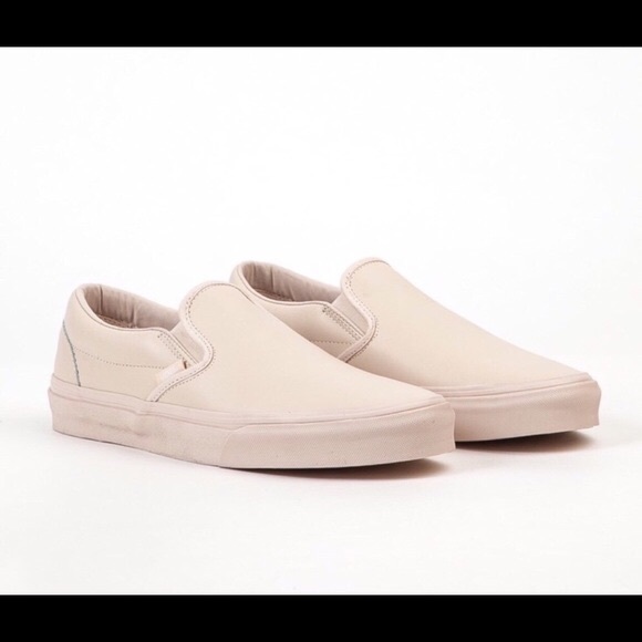 Blush pink slip on vans - Picture 1 of 2